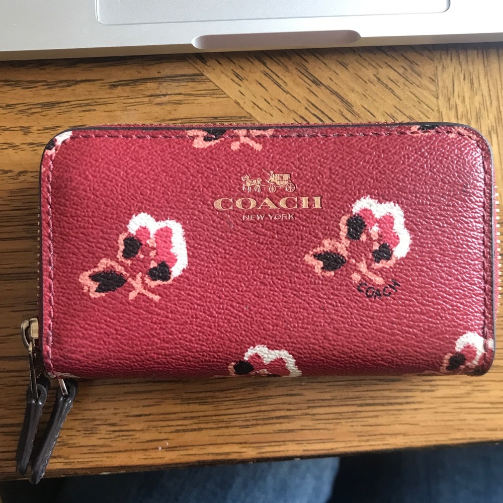 Coach card holder!